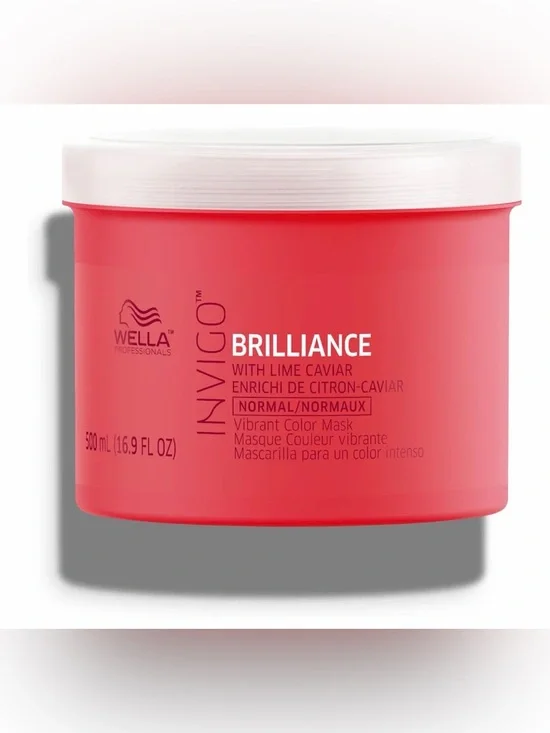 Wella Invigo Brilliance Color hair mask. Conditioning treatment for colored hair