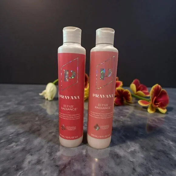 Pravana Repair Radiance Protecting Shampoo & Conditioner  10 oz