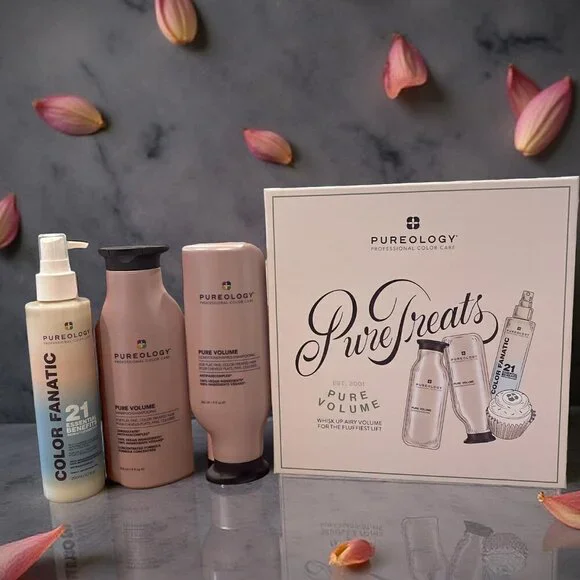 Pureology Pure Treats Volume Shampoo Conditioner 21 Essential Benefits Kit