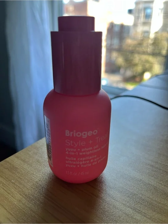 Briogeo Yuzu + Plum 4-in-1 Hair Oil Bottle - NWT