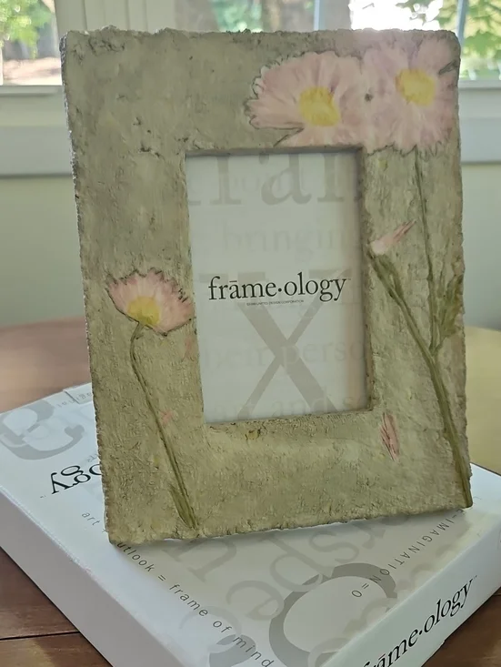 VTG Frame•ology Daisy in Paper Frame, Fits 4x6