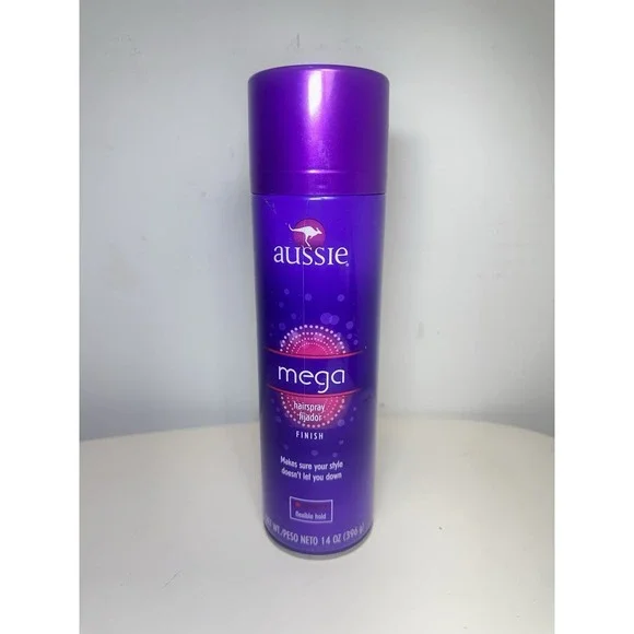 AUSSIE Mega Hair Spray 24HR Flexible Hold Discontinued 14oz