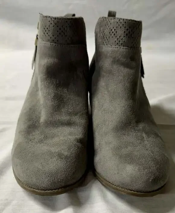 Dr. Scholl's Women's Brianna Ankle Bootie in Dark Shadow Grey