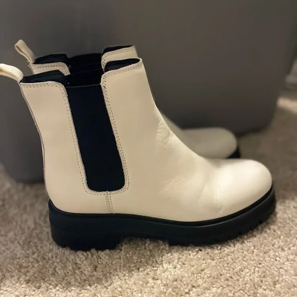 Mark Fisher Pirro Chelsea Lug Sole Chunky  Boots Womens Size 7.5