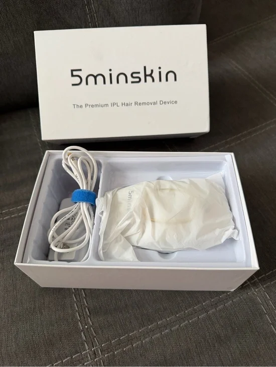 5minskin IPL Hair Removal Device - White