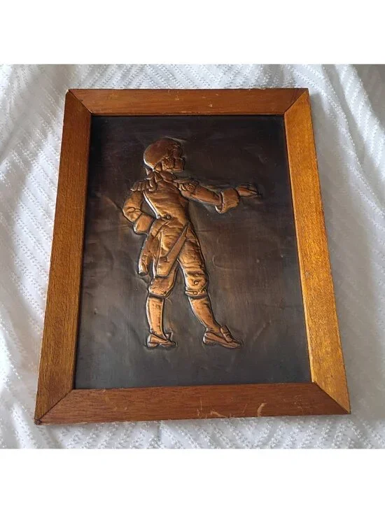Art Hammered Cooper Colonial Boy