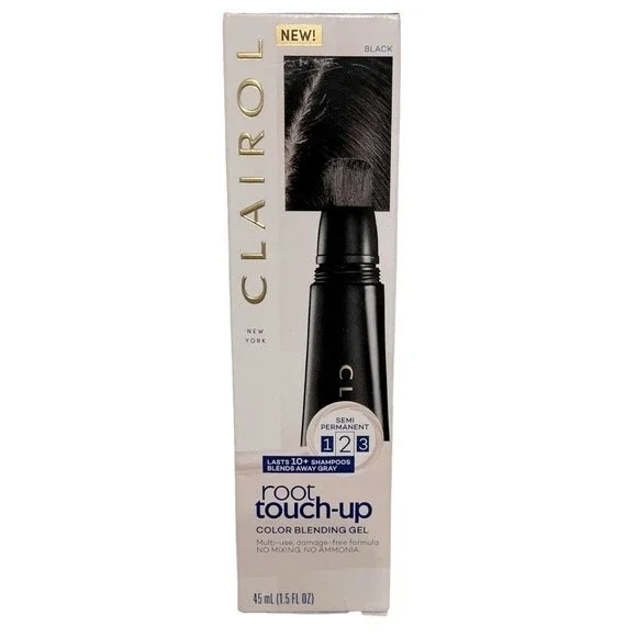 Clairol Semi Permanent Root Touch-Up Color Blending Gel-Black