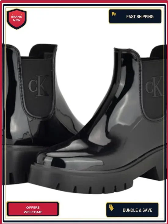 Wedge Heel Casual Ankle Booties Pull On Round Toe Synthetic