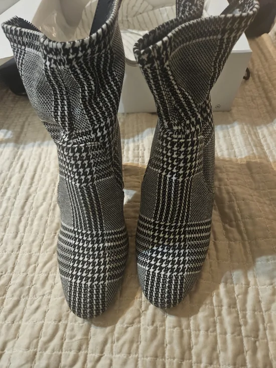 Aldo's Houndstooth Booties - Women's Fashion Boots