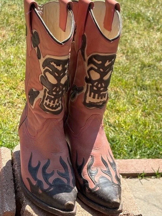 Corral Ghost Rider Boot. Size 7.