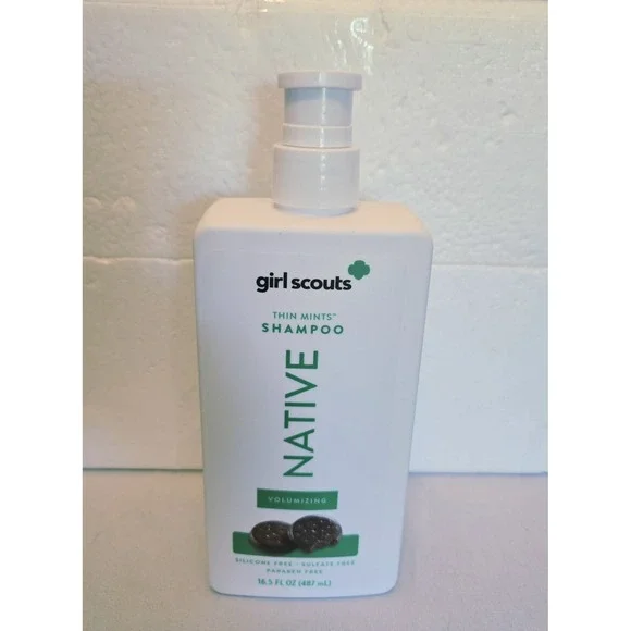 NATIVE ~‎ Girl Scouts THIN MINTS Volumizing Shampoo 16.5 fl oz
