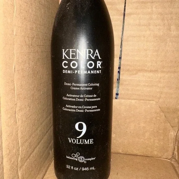 Kenra demi Permanent color 9 volume developer hair care color‎