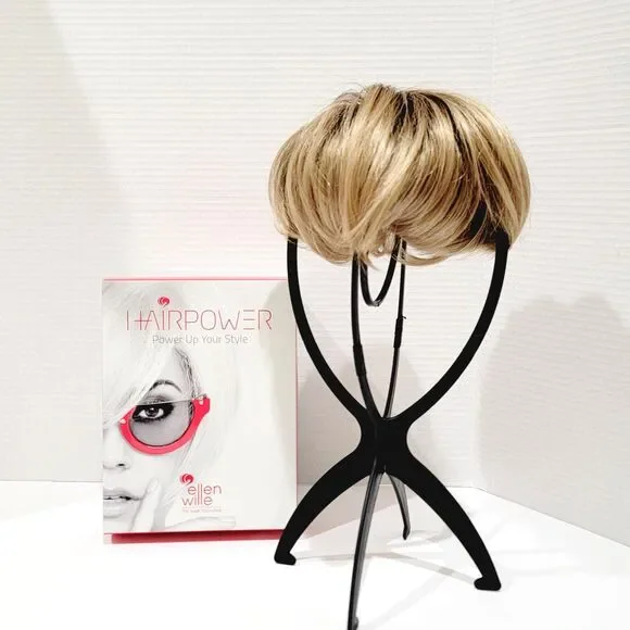 Ellen Wille HairPower Synthetic Lace Hair Topper Brown Blonde Short Pixie