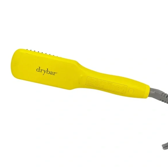 Drybar Yellow The Baby Brush Crush Mini Straightening Brush Hair‎ Styling Brush