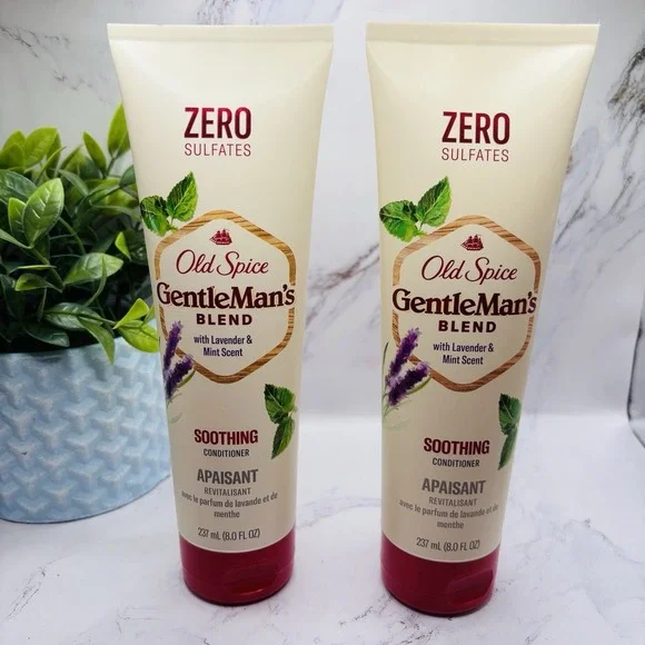 2-Old Spice Gentleman's Blend‎ with Lavender & Mint Scent Hair Conditioner 8oz