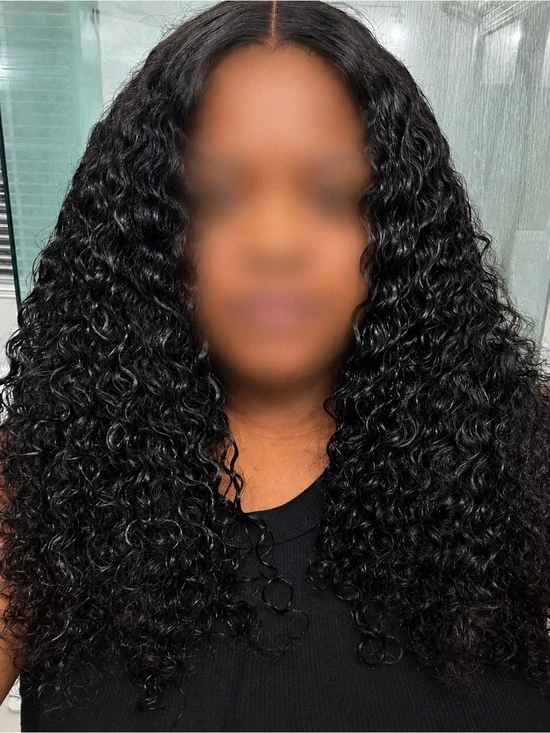 24 inch frontal wig with customized/plucked frontal.
