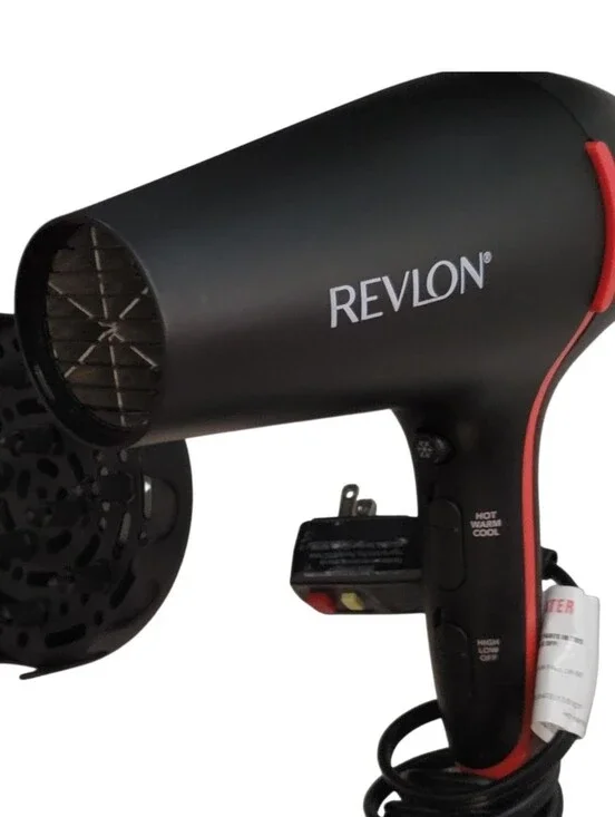 Revlon Smoothstay Coconut Oil-Infused Ceramic Hair Dryer with Diffuser