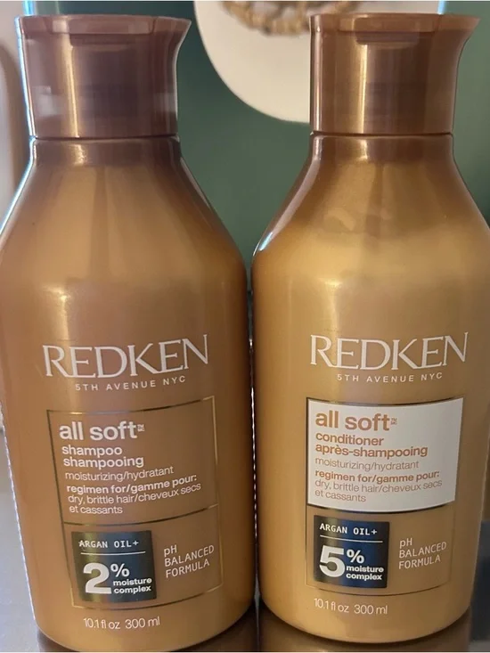 Redken All Soft Shampoo & Conditioner Duo Set for Dry Hair - 10.1oz Each New
