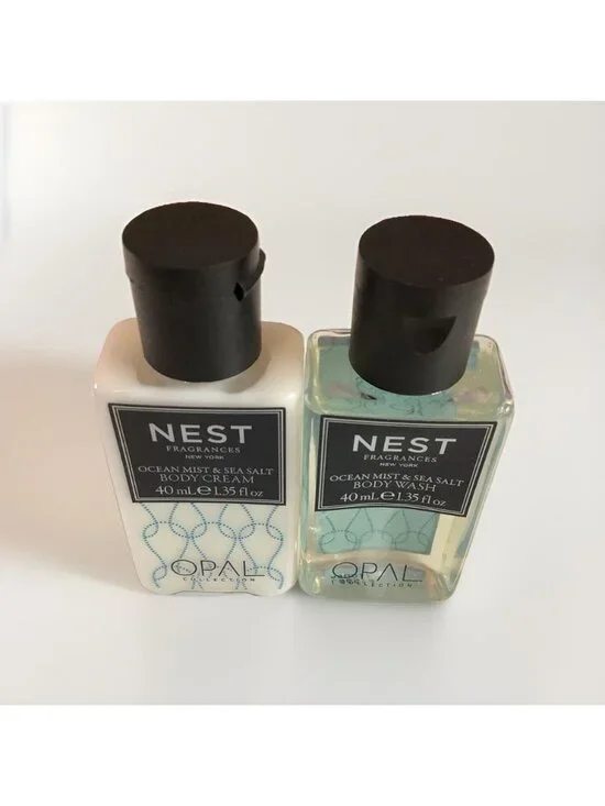NEST Fragrances NY Ocean Mist & Sea Salt Shampoo & Conditioner 1.35 oz each OPAL