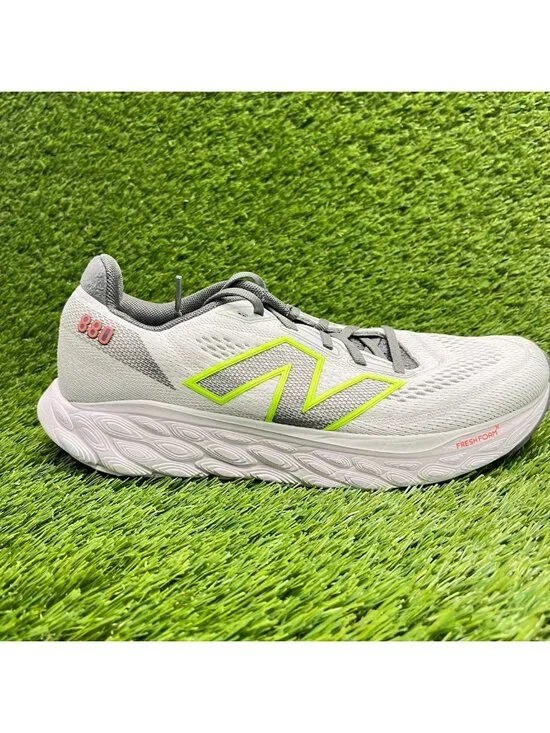New Balance Fresh Foam X 880v14 Womens Size 10 Gray Lime Running Shoes Sneakers