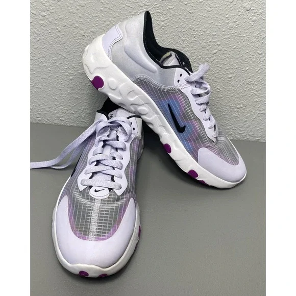 Nike Women's Renew Lucent Running Shoes Size 10 Amethyst BQ4152-500