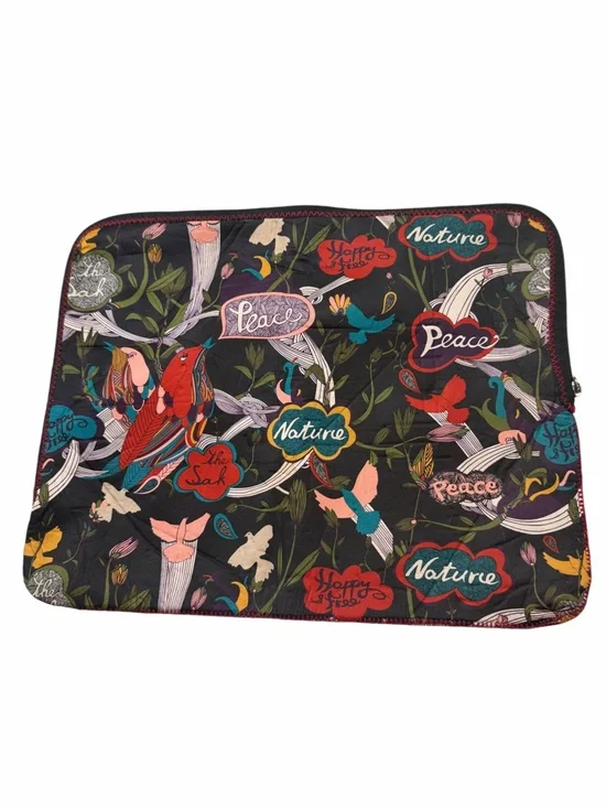 The Sak Black Multi Nature & Peace Laptop & Tablet Sleeve
