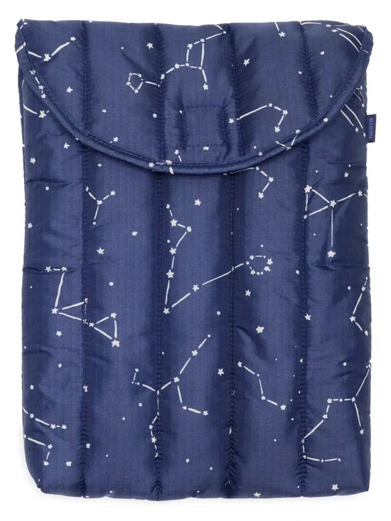 NWT BAGGU Puffy Laptop Sleeve 13”/14” Constellation Midnight