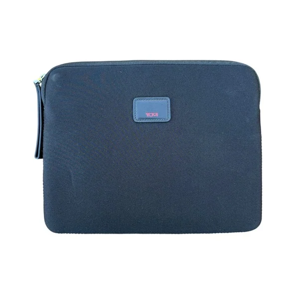 Tumi‎ Black Neoprene Laptop Sleeve Case for MacBook inch Travel
