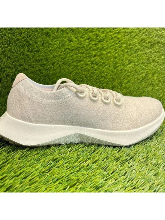 Allbirds Wool Dasher 2 Womens Size 10 Beige Athletic Running Shoes Sneakers