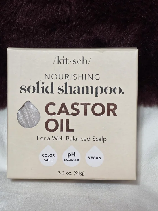 Kitsch Nourishing Solid Shampoo - Castor Oil