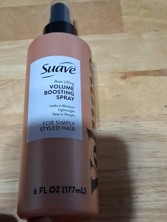 Suave Volume Boosting Spray for Simply Styled Hair - Pink