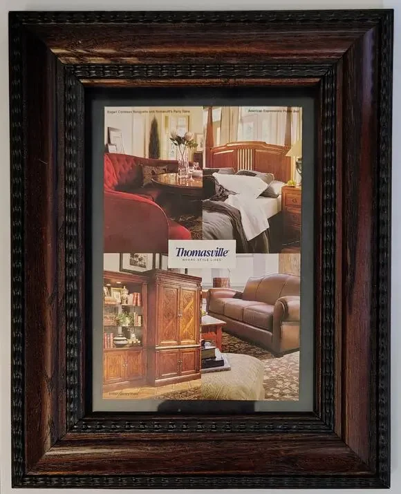 THOMASVILLE DECOR -  SOLID WOOD FRAME - 5 x 7