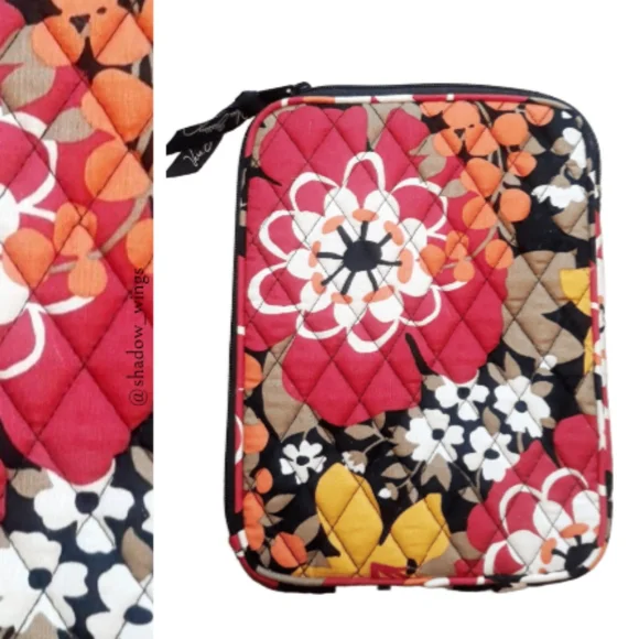 Vera Bradley Bittersweet Floral Small Tablet / E-Reader Sleeve