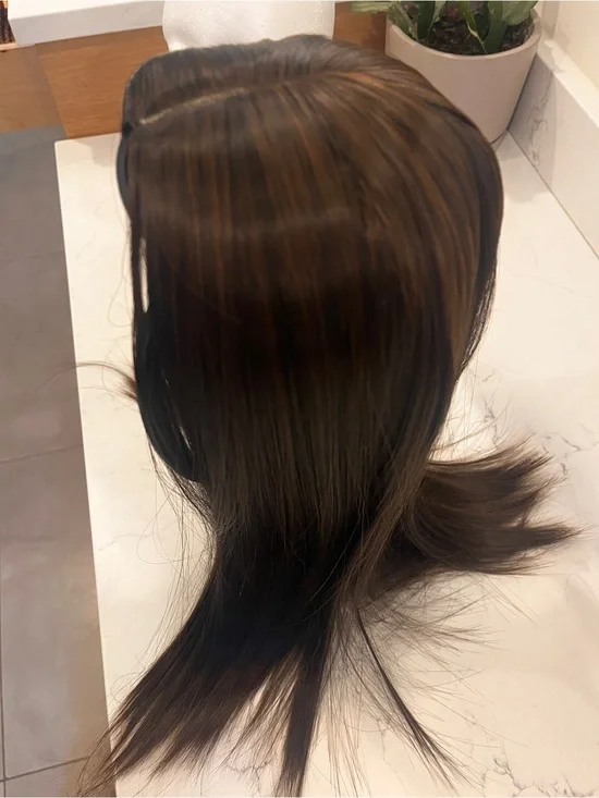 Brown Straight Women's Hairpiece New