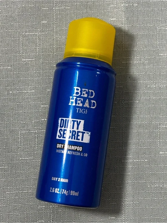 BedHead Dirty Secret Dry Shampoo - Blue and Yellow Bottle