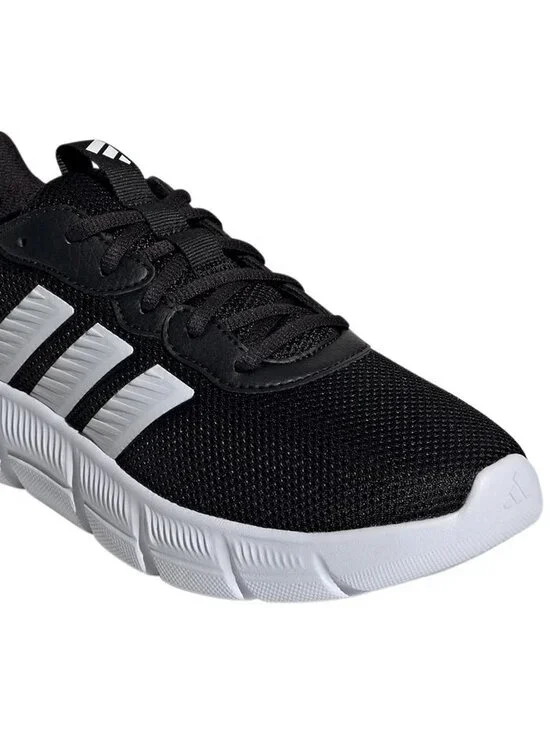 Adidas Women's Size: 9 WIDE Cloudfoam Flex Sneakers Black Comfort Running Shoes