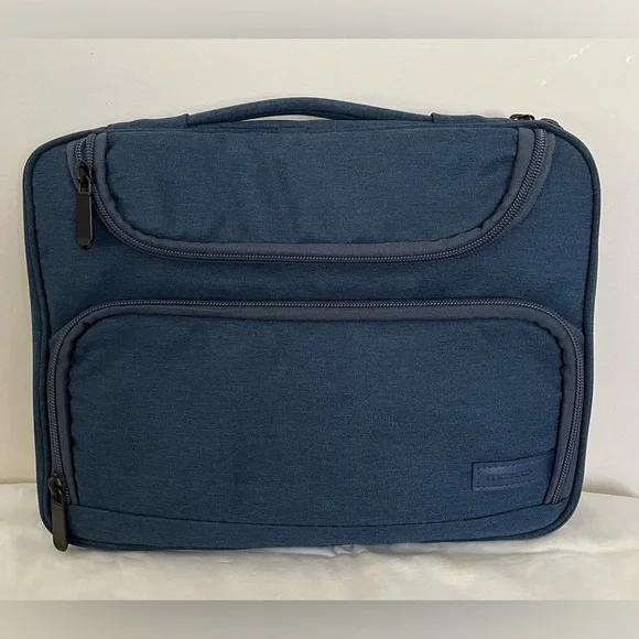 NWOT MoKo Blue Tablet Sleeve Bag, Fits 9”- 11” Devices, Waterproof Polyester