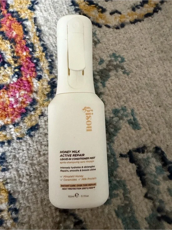 Gisou Honey Milk Active Repair Leave In Conditioner Mist 5oz Full Size New