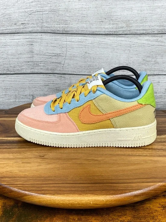 Nike Air Force 1 Low LV8 Sun Club Multi Shoes Women’s Size 8.5 / Youth Size 7