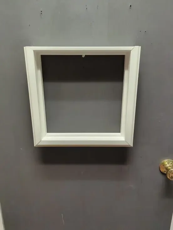 Upcycled PVC Shutter Frames: DIY Mirror, Shadow Box, & Wall Decor