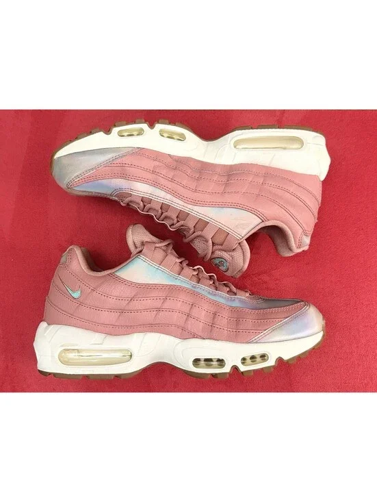 Nike Women’s Air Max 95 SE Red Stardust 918413-600 size 10 MINT CONDITION /WOB