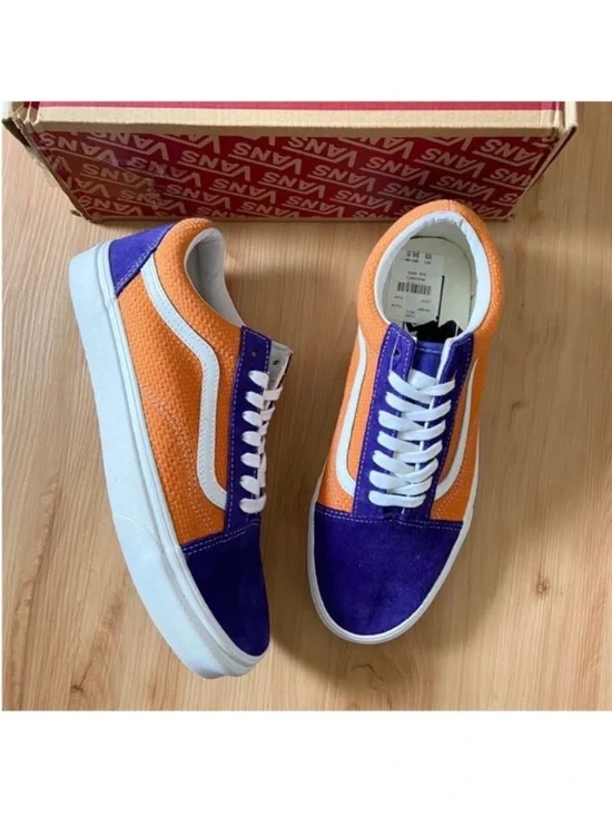 Vans Old Skool 'P&C - Royal Blue Apricot Buff' VNOA4U3BWTJ Women 8.0 US
