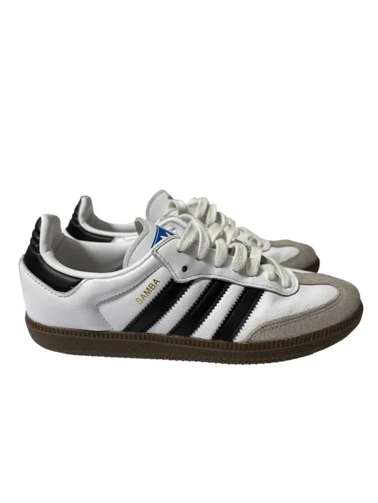 Adidas Samba OG White/ Black  Women 6.5 / 5.5 Men