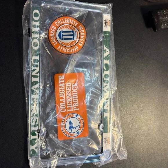 Ohio University Bobcats Alumni Metal License Plate Frame Metal!