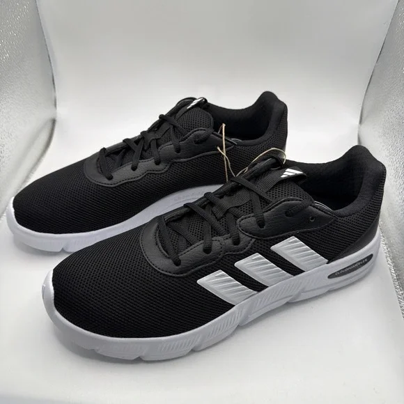 Adidas Women's Cloudfoam Flex HQ4960 Black Comfort Running Shoes Size 6 New