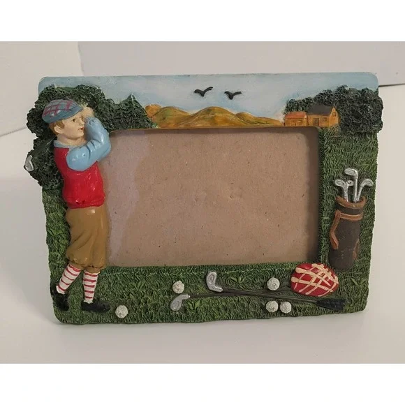 Vintage 3D Ceramic Resin 4x6