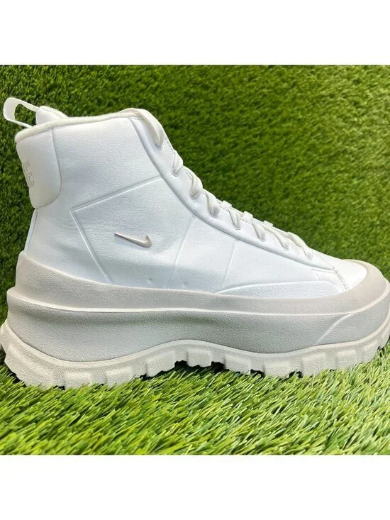 Nike Blazer Roam Mid Womens Size 11 Ivory Athletic Leather Shoes Sneakers