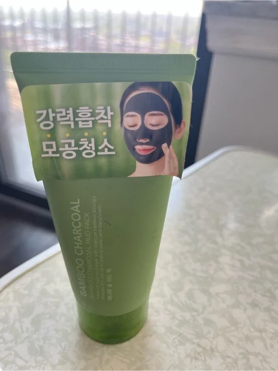 Bamboo Charcoal Mud Pack - Green Tube