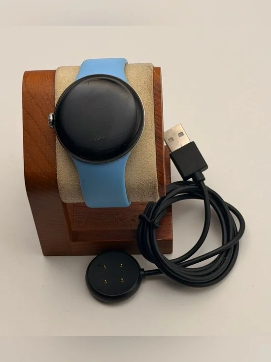 Google Pixel 2, Tested, Charger included, blue/silver, smartwatch,