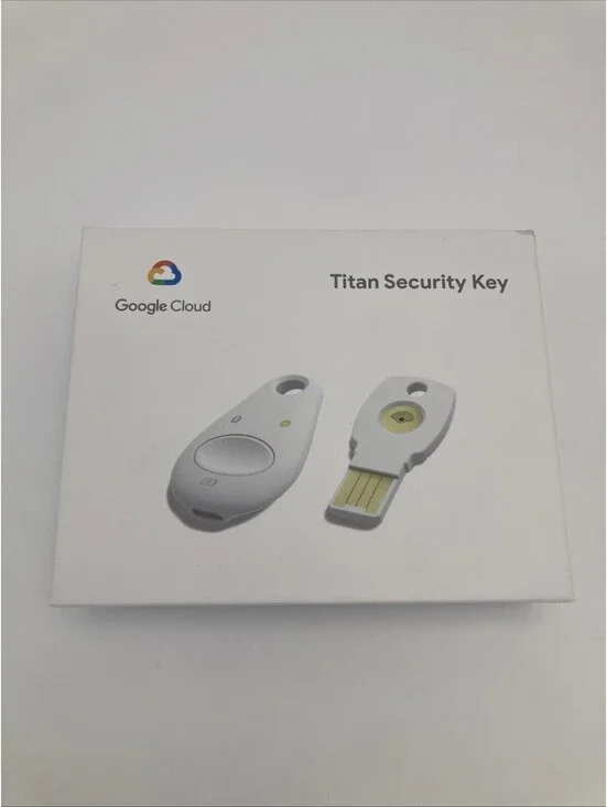 Google Titan Security Key USB (K9T) + Bluetooth Security Key (K13T)